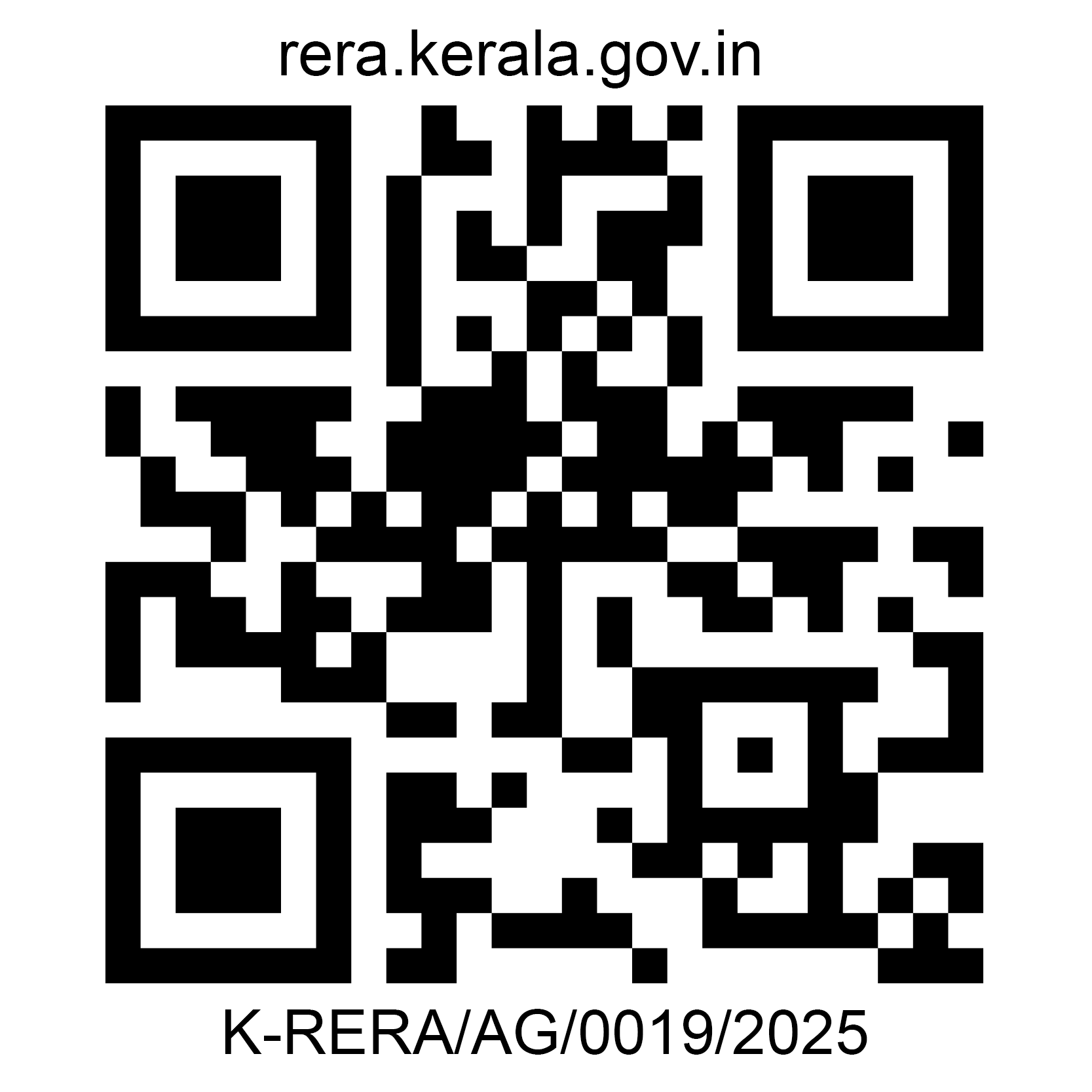 Phase 5 RERA QR - K-RERA/PRJ/ERN/064/2025